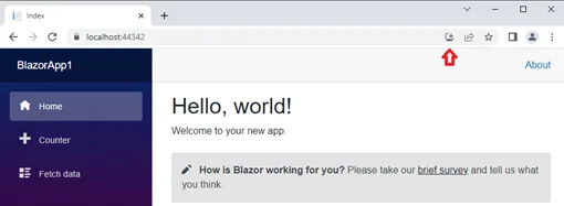 Blazor Installation