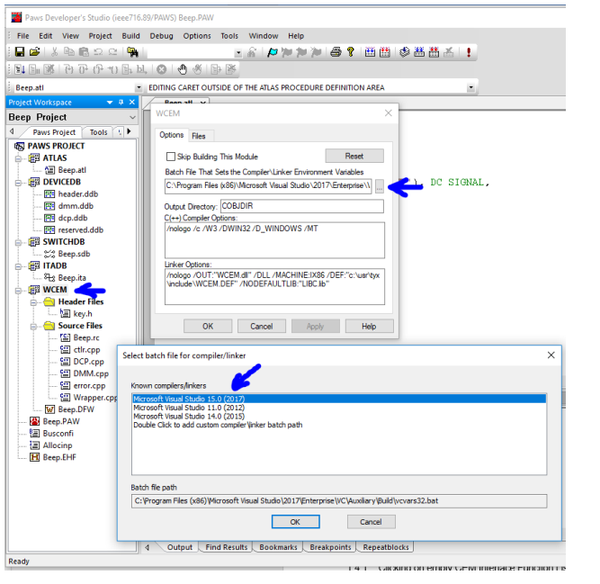 PAWS (Professional ATLAS Workbench System) Developer's Studio